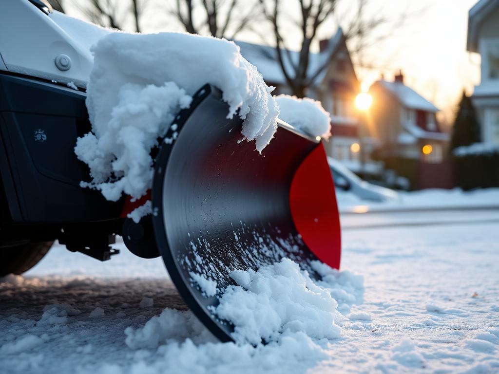 Winterdienst Ahaus – Schneeräumung auf Einfahrt im Winter
